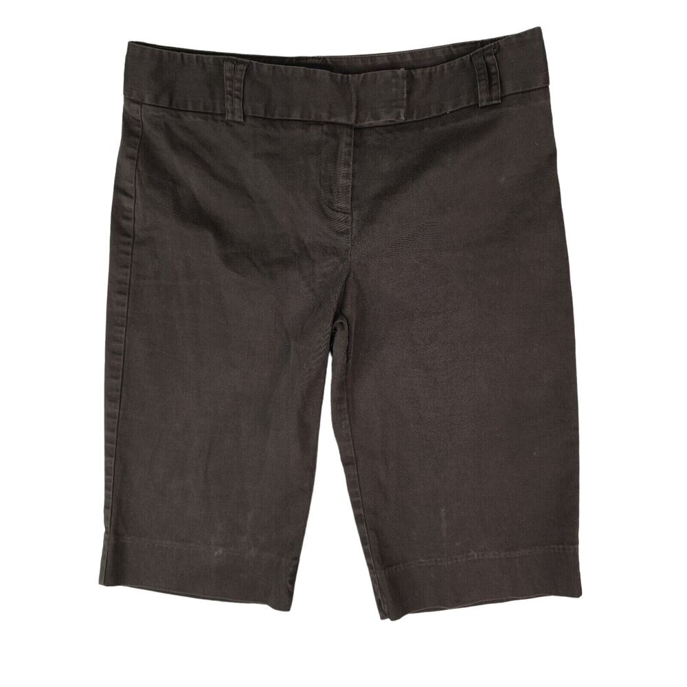 The Limited Cassidy Fit‎ Bermuda Chino Shorts Womens 6 Stretch Brown